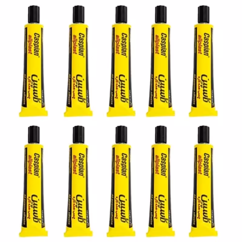 چسب فوری کاسپین 50 گرمی همه کاره بسته  10 عددی