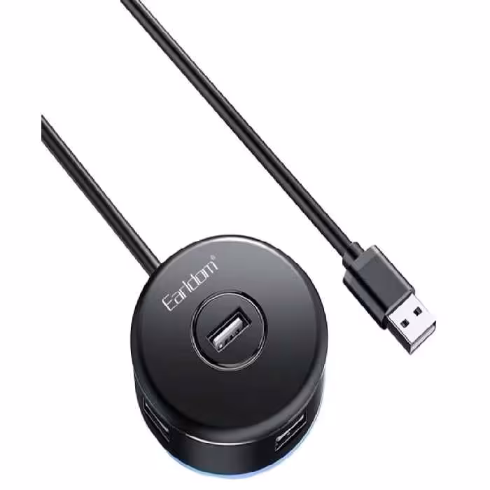 هاب یو اس بی 4 پورت ارلدامEARLDOM 4port HUB model ET-HUB13