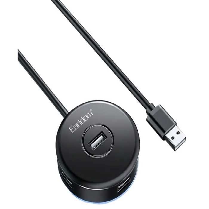 هاب یو اس بی 4 پورت ارلدامEARLDOM 4port HUB model ET-HUB13