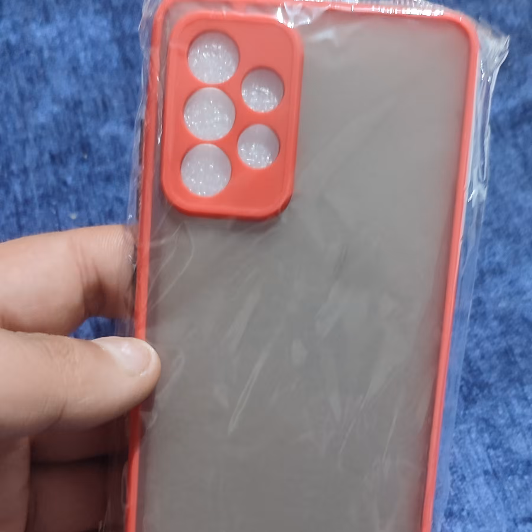 گارد پشت مات قرمز  SAMSUNG A52 A52S