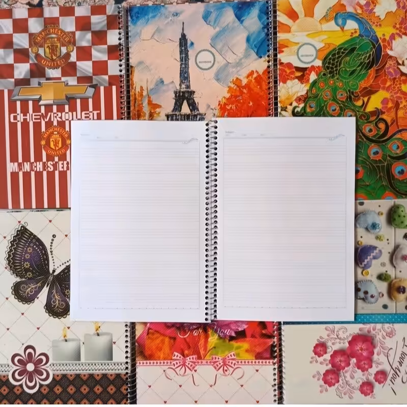 دفتر زبان سیمی4خط طلقی