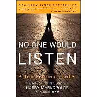 کتاب زبان اصلی No One Would Listen اثر Harry Markopolos انتشارات Wiley