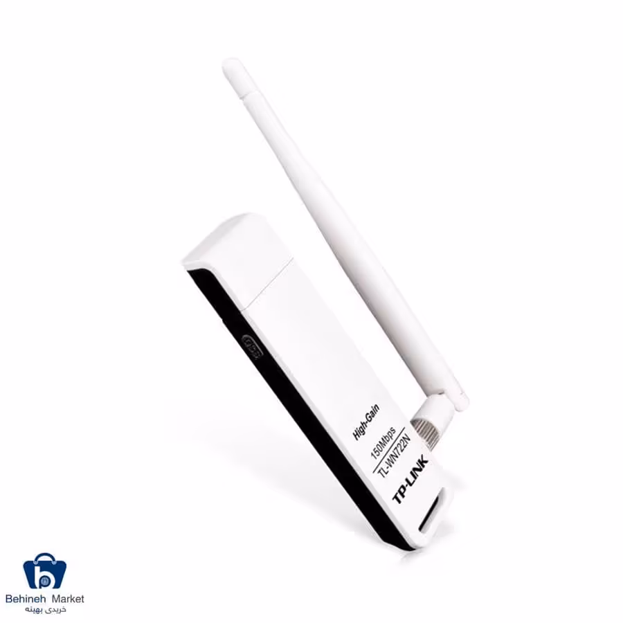 کارت شبکه USB و بی‌سیم تی پی لینک مدل TL-WN722N