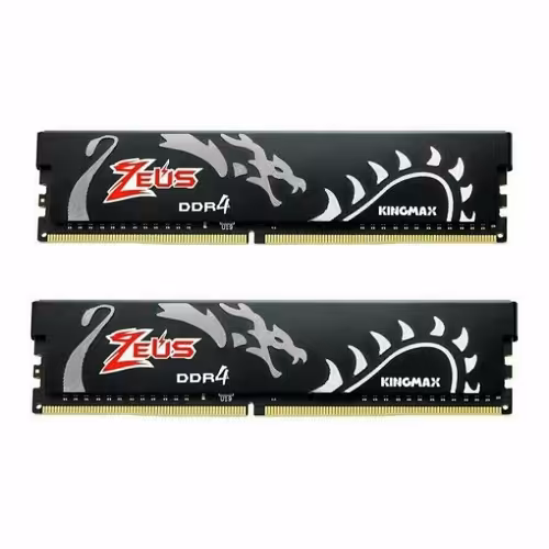 رم کینگ مکس Zeus Dragon 32GB 16GBx2 3000MHz CL17