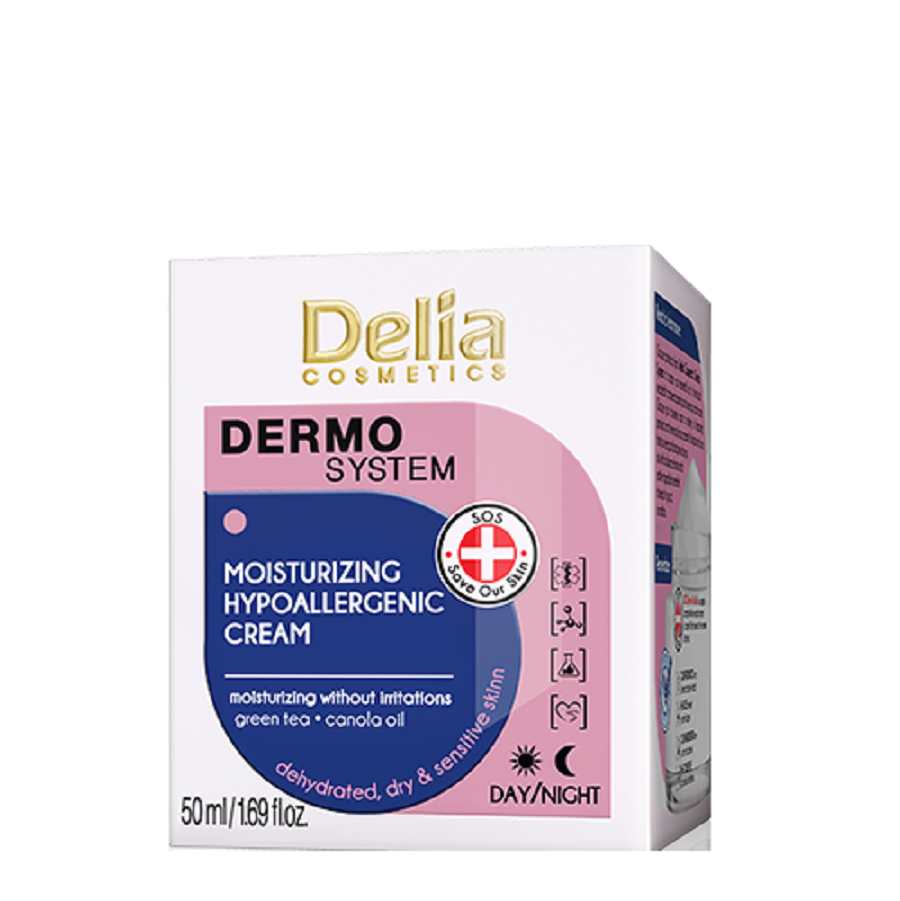 کرم مرطوب کننده هیپوآلرژنیک دلیا Delia