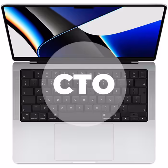 مک بوک پرو 14 اینچ کاستوم M1 Pro پردازنده 10core - 14core حافظه رم 32 گیگابایت هارد 512 گیگابایت SSD نقره ای - Hiapple.ir