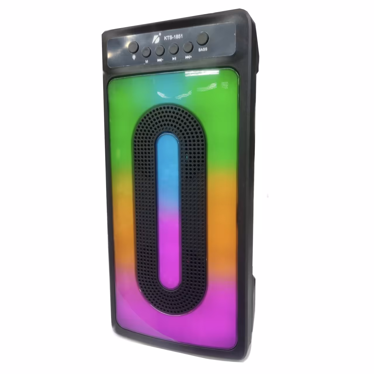اسپیکر بلوتوثی قابل حمل مدل KTS-1851 با رقص نور RGB