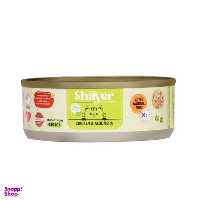 کنسرو غذای گربه شایر مدل Chicken&aloevera وزن 90 گرم بسته 12 عددی