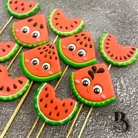 پک کوکی آیسینگی هندوانه