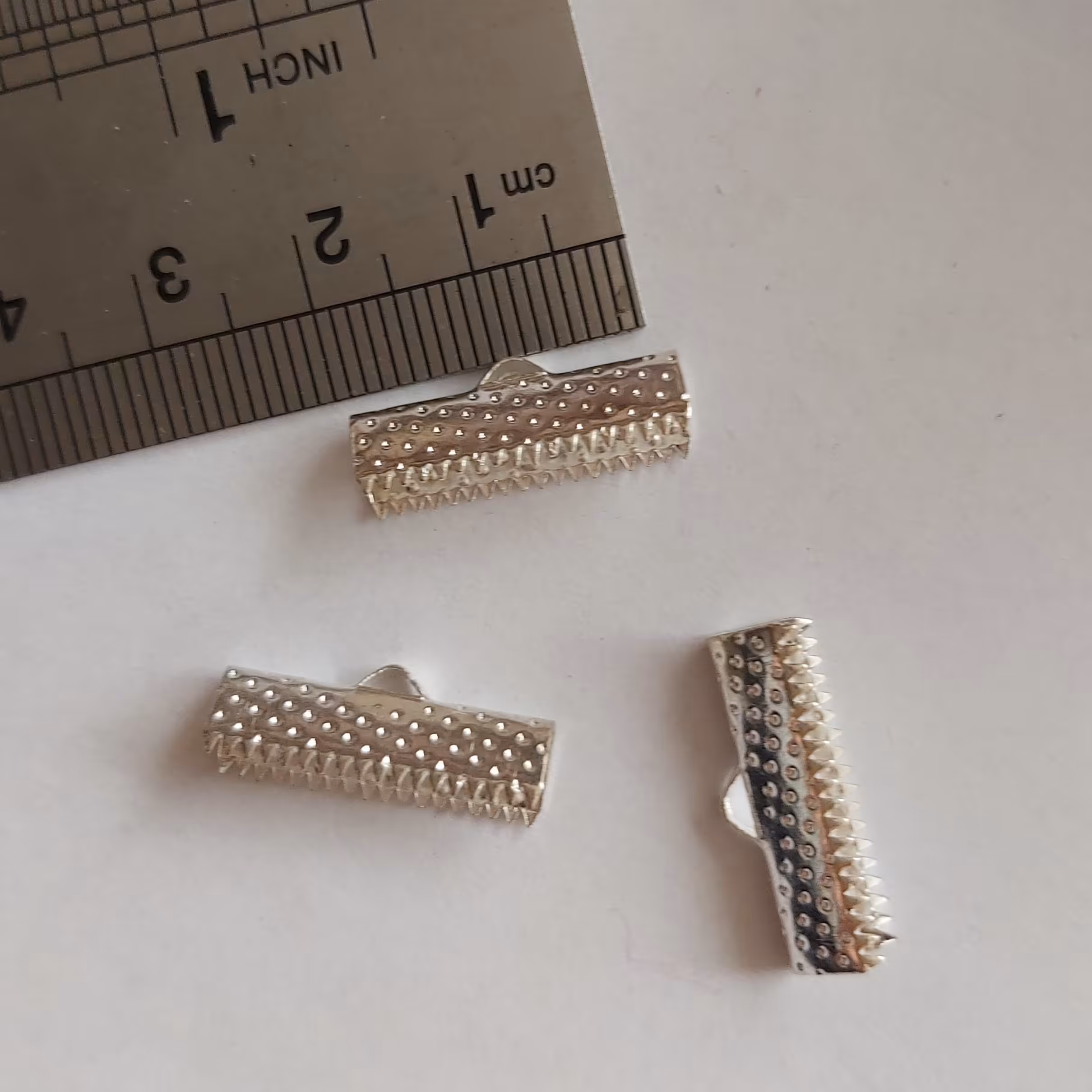 پک ده عددی بست گازگیر نقره ای دوسانتی