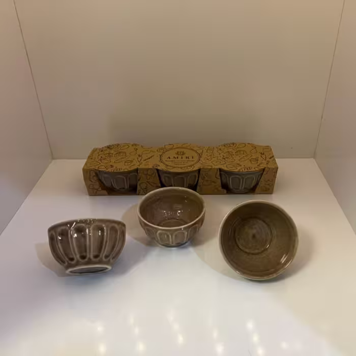 پیاله سرامیکی 3 عددی