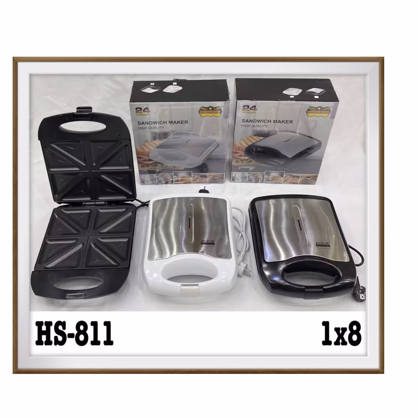 اسنک ساز  برند رمانتیک هوم مدل HS-811