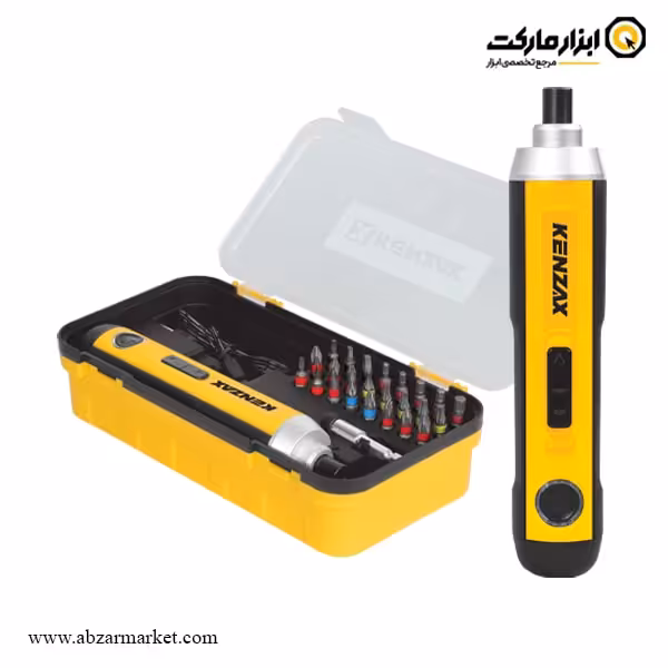 پیچ گوشتی شارژی کنزاکس لیتیوم 3.6 ولت مدل 8204