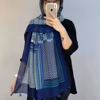 شال نخی برند 