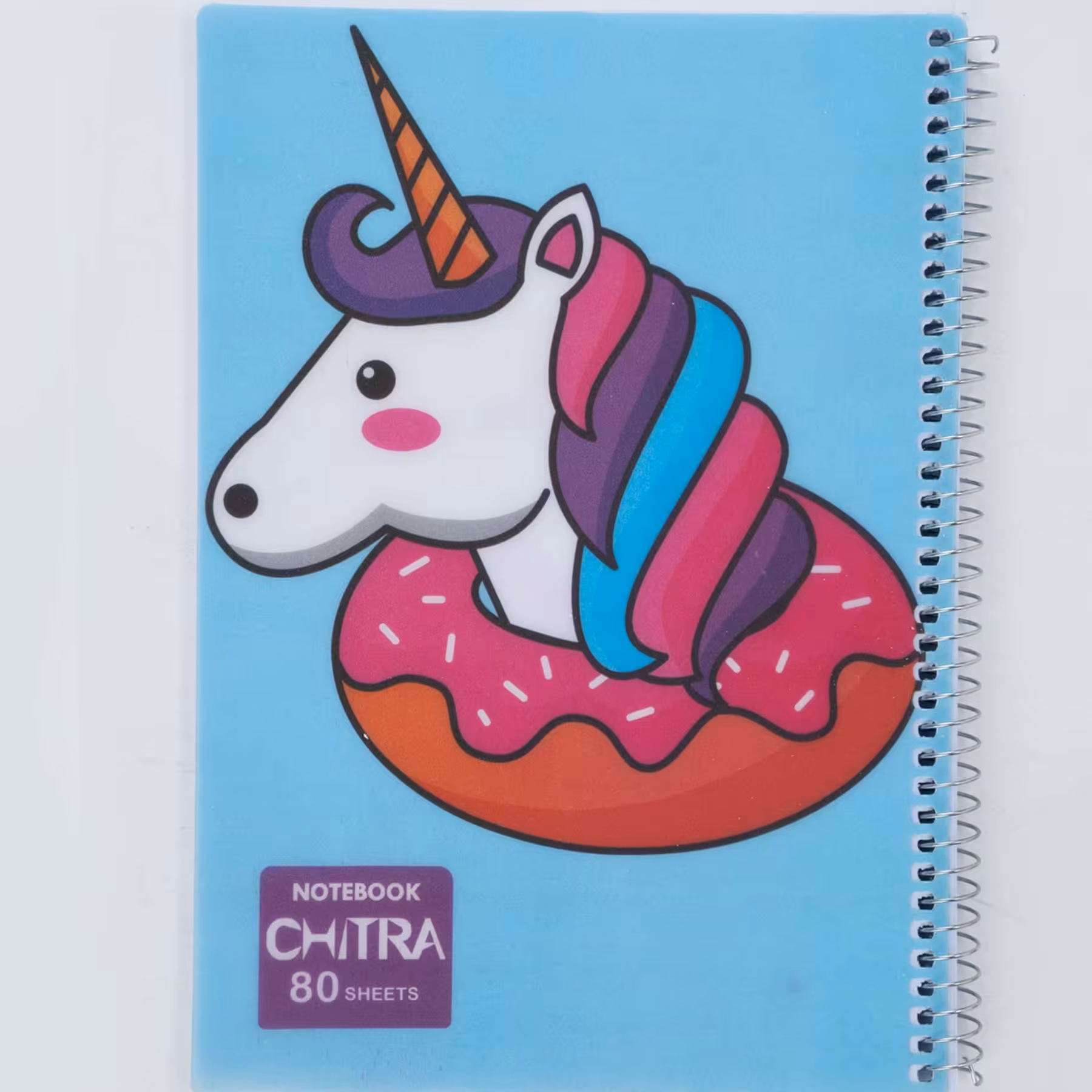 دفتر 80 برگ انتشارات چیترا  طرح یونیکورن 