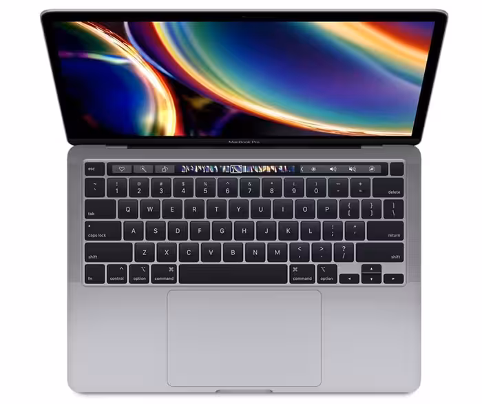 لپ تاپ 13 اینچی اپل مدل MacBook Pro MXK32 2020 همراه با تاچ بار