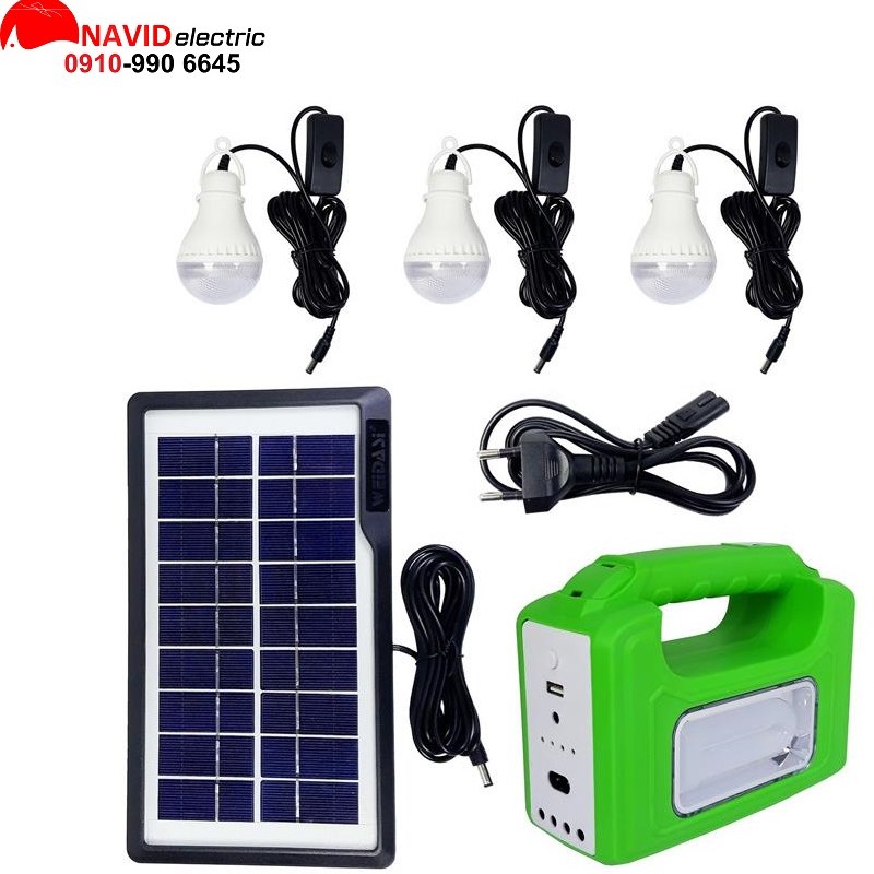 سیستم روشنایی خورشیدی ویداسی مدل WD-1102 