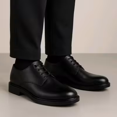 کفش مردانه اسپرت مجلسی اداری اسپرت رویه چرم بیاله کیان قالب استاندارد