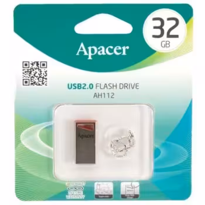 فلش مموری USB2.0 اپیسر مدل AH112 به ظرفیت 32 گیگ
