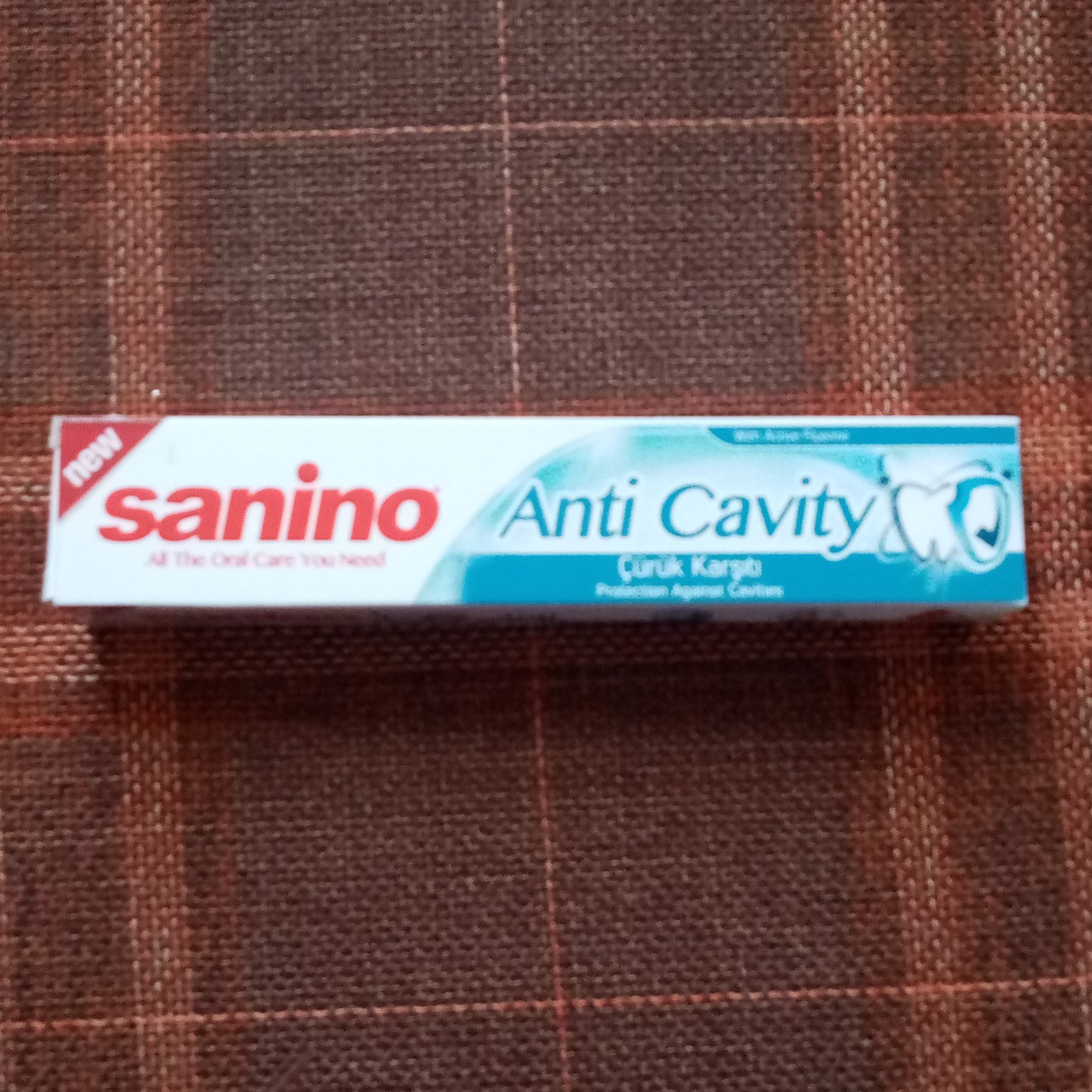 خمیردندان سانینو مدل Anti Cavity محصول کشور ترکیه