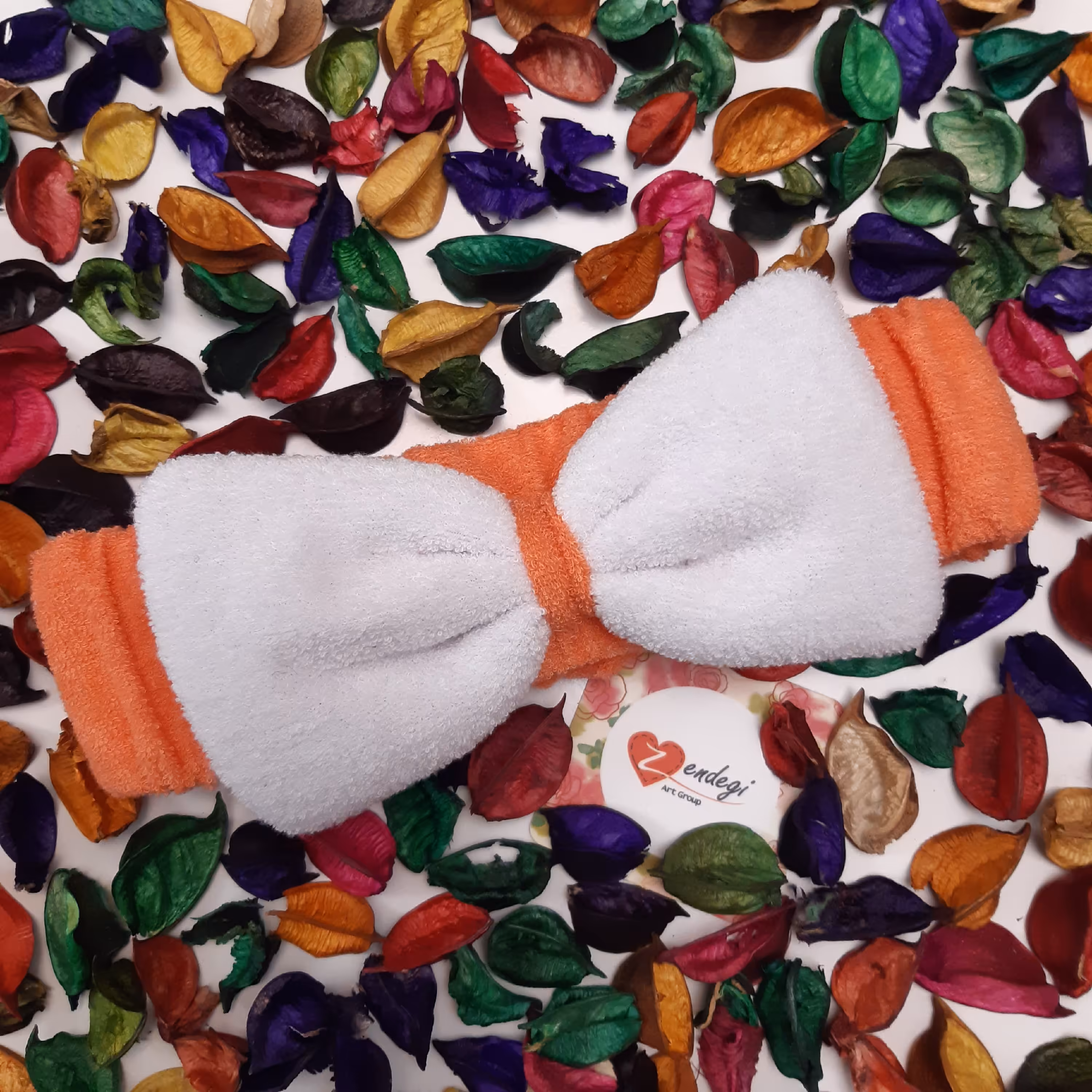 هد بند حوله ای.آرایشی