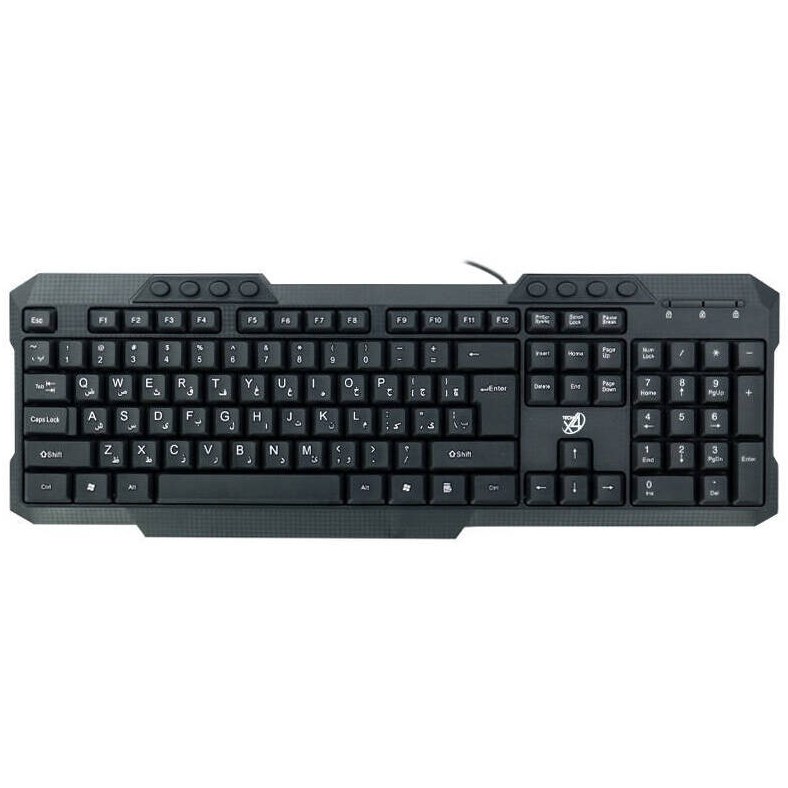  کیبورد سیم دارKEYBOARD X4TECH X33