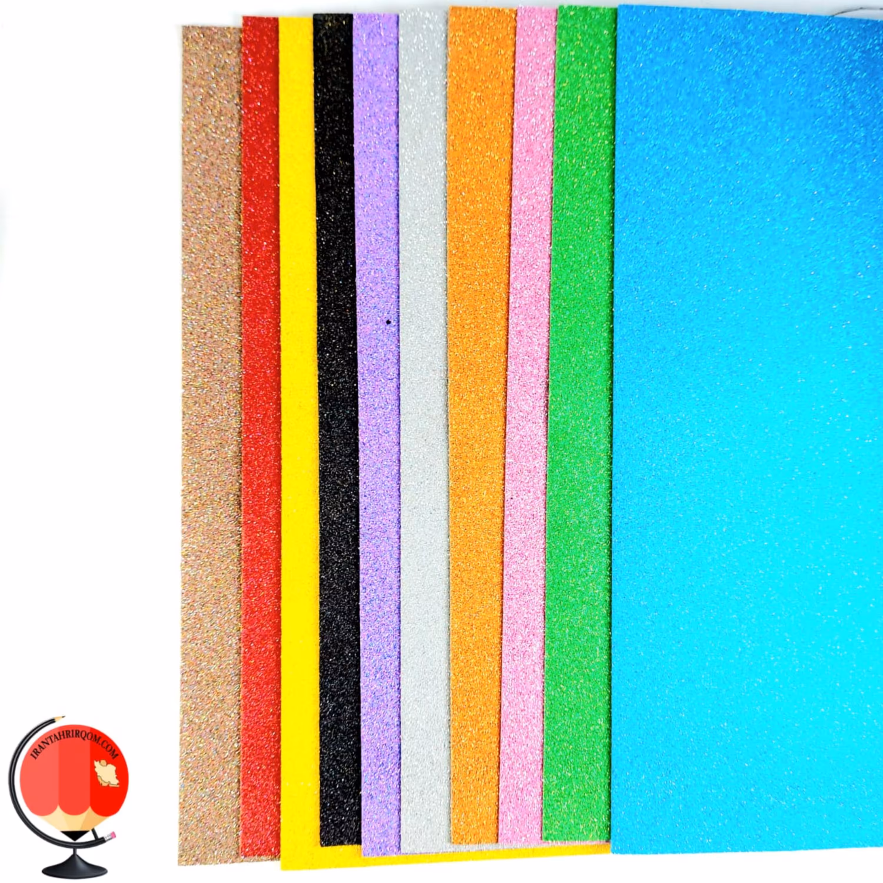 فوم اکلیلی 10 رنگ  سایز A3  کد 1972