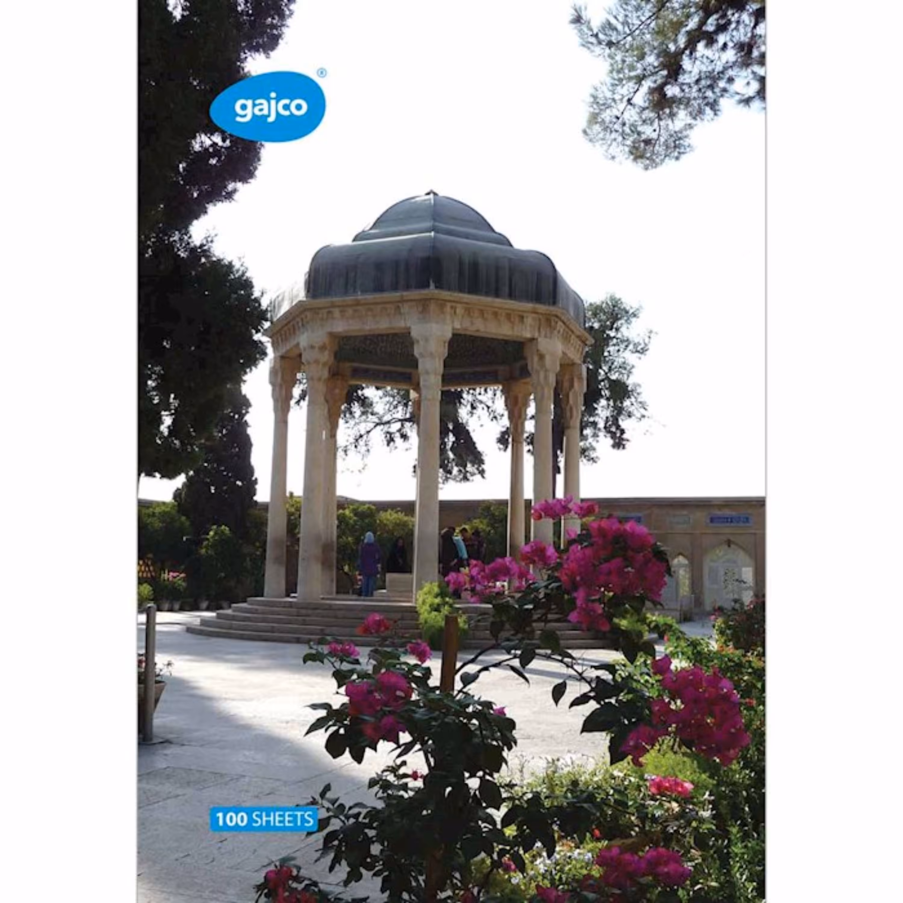 دفتر شکلاتی 100 برگ گاجکو طرح حافظیه 