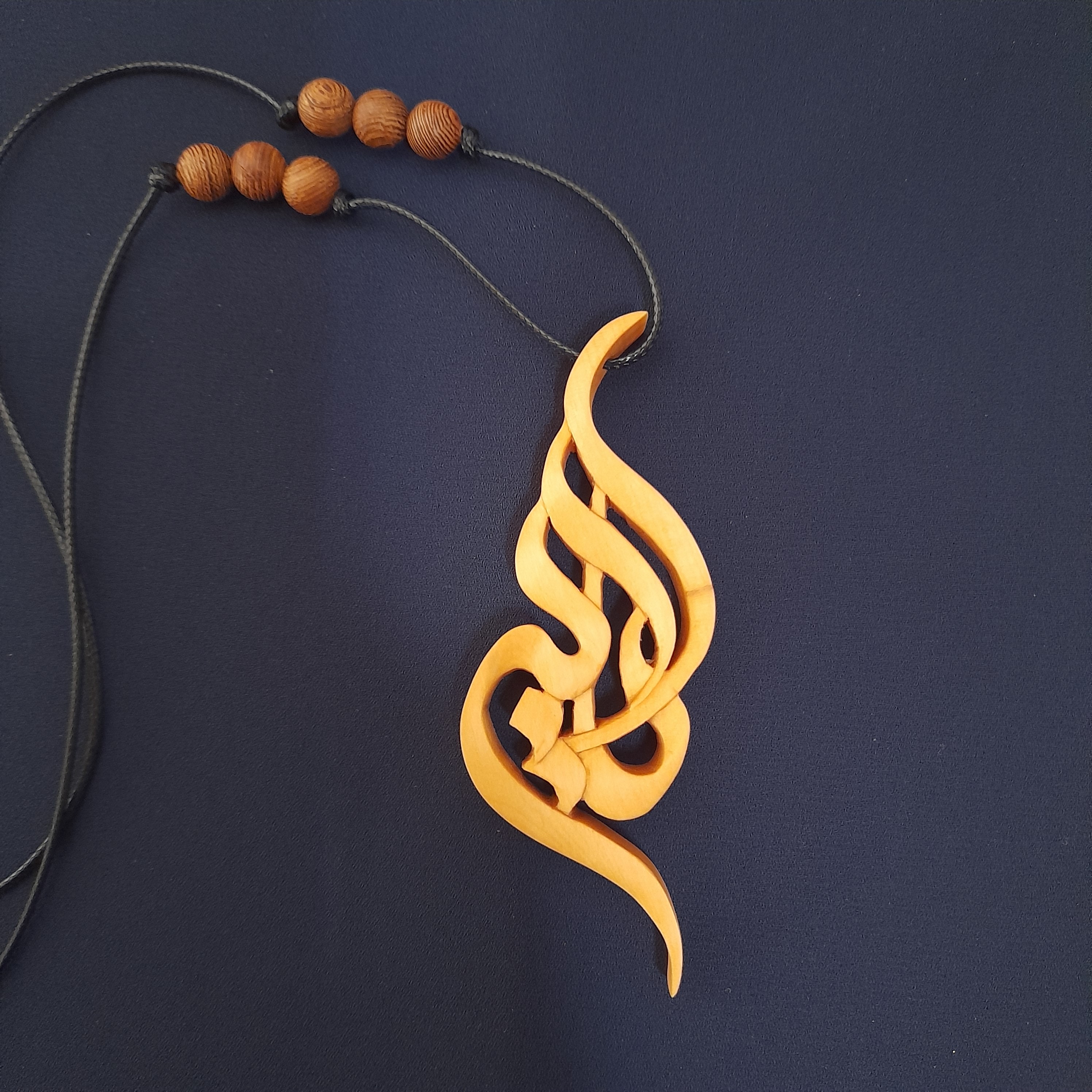 آویز چوبی یاالله