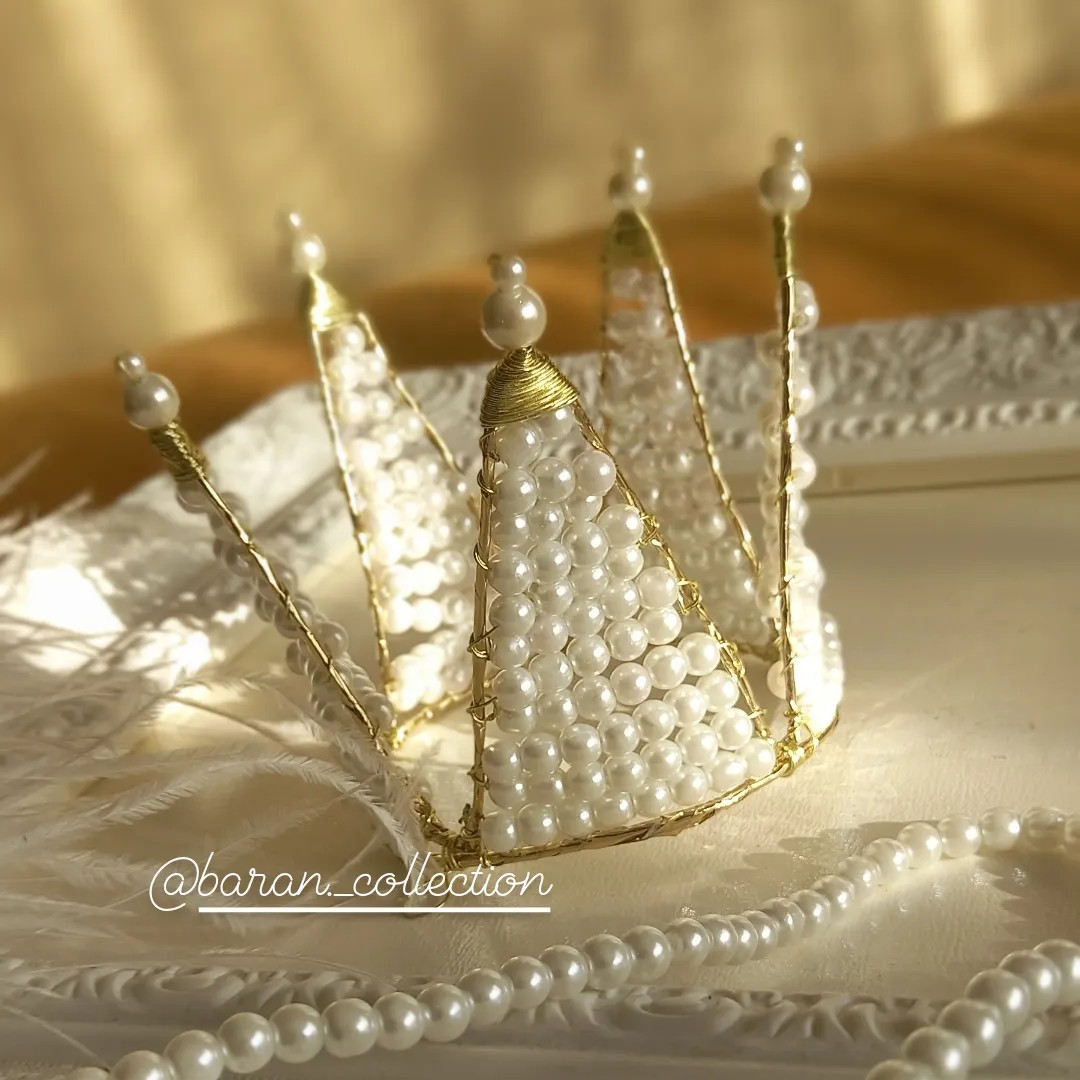 تاج پرنسسی سفید