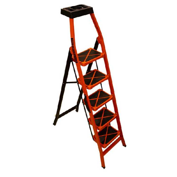 نردبان 5پله سما فلز ی مهرنگار(پس کرایه)