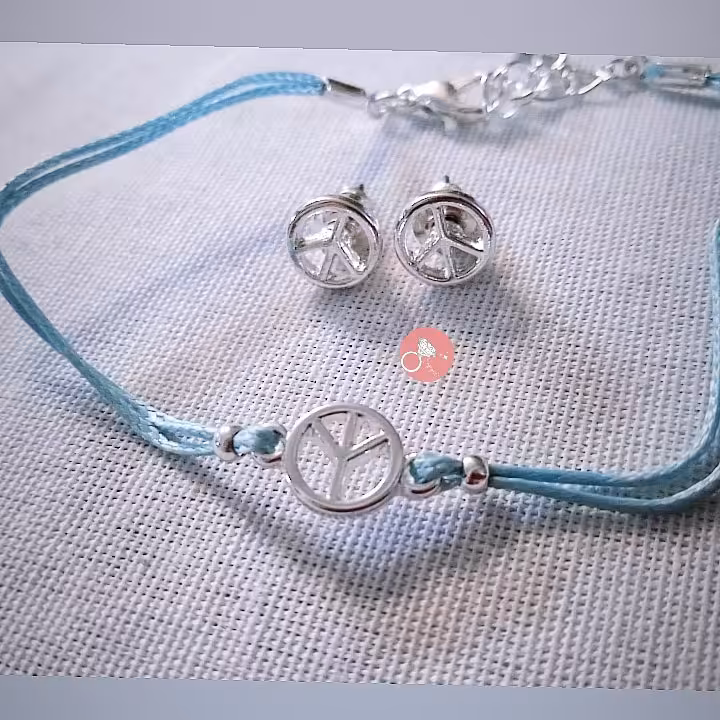 دستبند و گوشواره مارک 