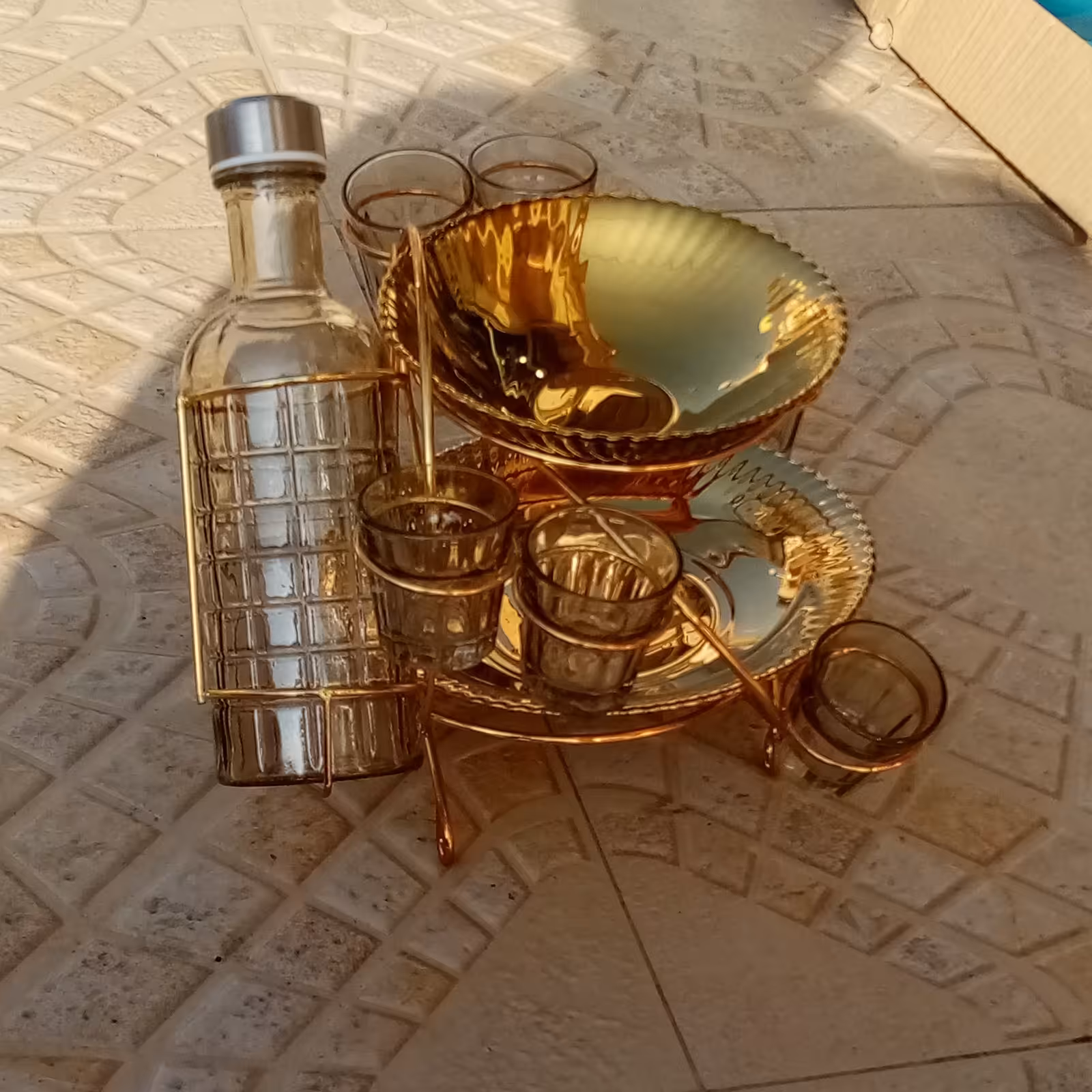 سرویس شات  طلایی شیک