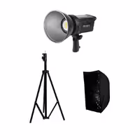 کیت تولید محتوا نور ثابت ویدئو لایت Sierra SR-0811 ، پایه نور 803 و سافت باکس پرتابل 60x90cm