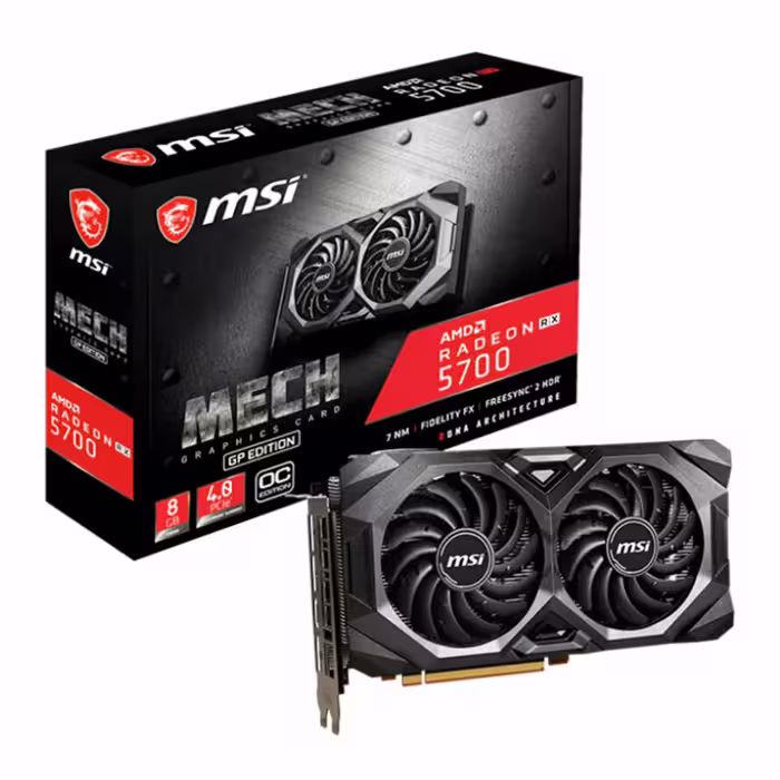 کارت گرافیک ام اس آی Radeon RX 5700 MECH GP OC