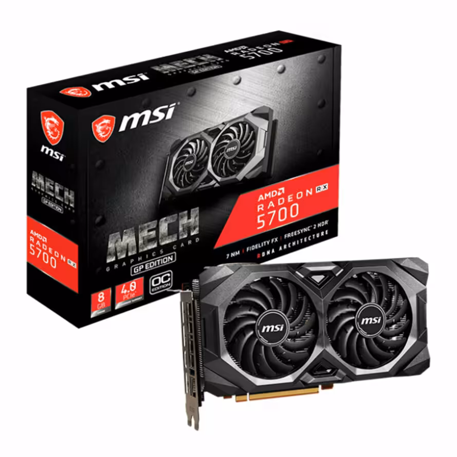 کارت گرافیک ام اس آی Radeon RX 5700 MECH GP OC