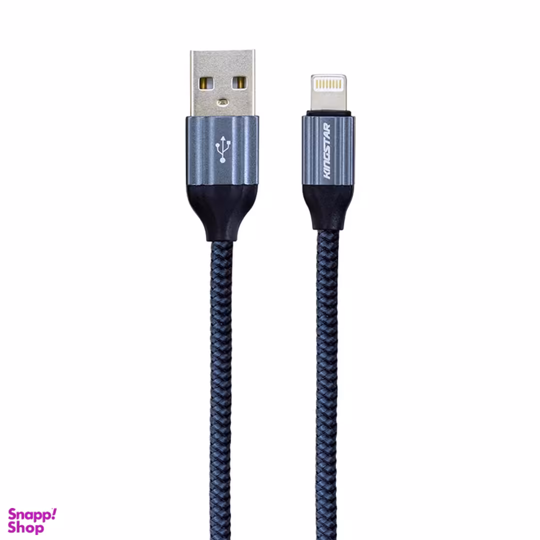 کابل تبدیل USB به لایتنینگ کینگ استار مدل K22i طول 2 متر