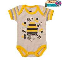 زیر دکمه دار آستین کوتاه آدمک مدل Bee
