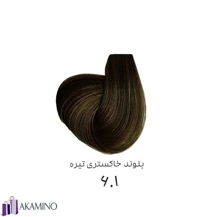 رنگ مو DF بلوند خاکستری تیره شماره 61