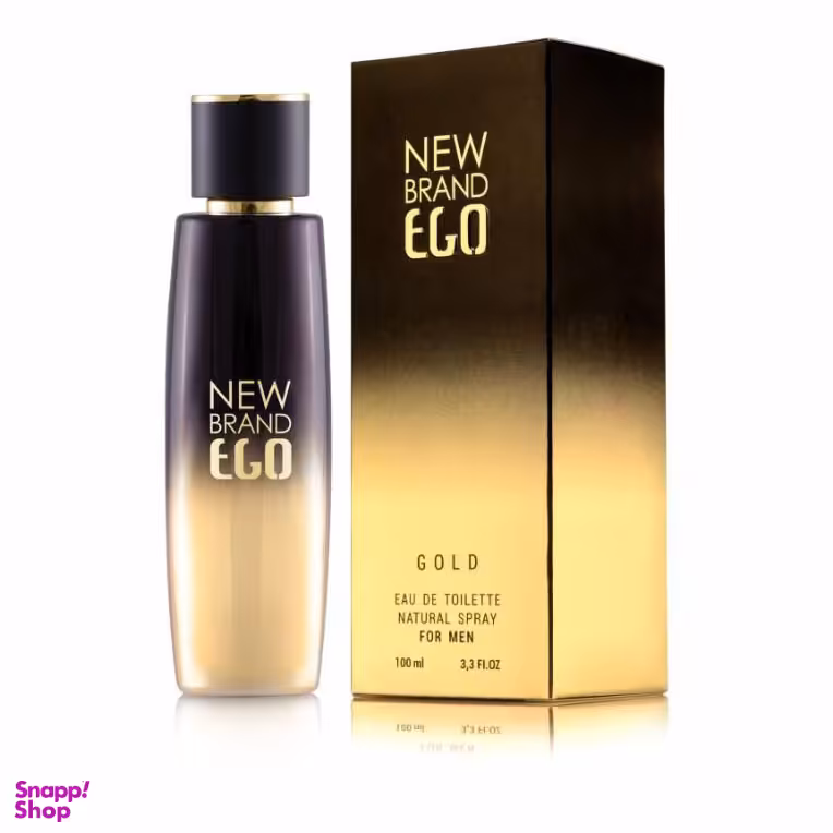 ادوتویلت مردانه نیو برند (New Brand) مدل Ego Gold1Million