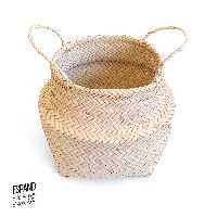 سبد حصیری اسپند طرح ایکیا - 29 سانتی - ارسال پس کرایه 