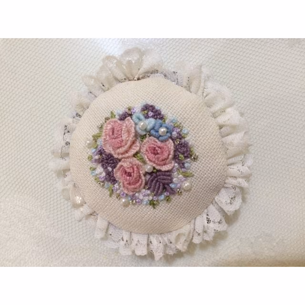 آيينه استيل گلدوزي برزيلی