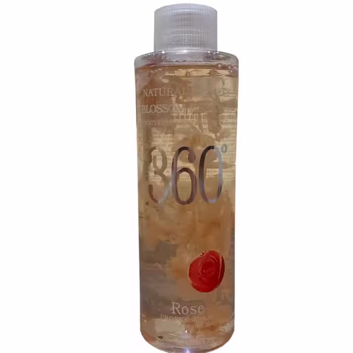 تونر پاک کننده آرایش صورت 360 (Rose) 300 میلی لیتر