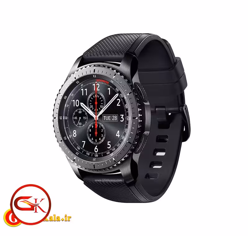 ساعت هوشمند سامسونگ مدل Gear S3 frontier با طراحی زیبا و ضد اب همراه با گارانتی معتبر