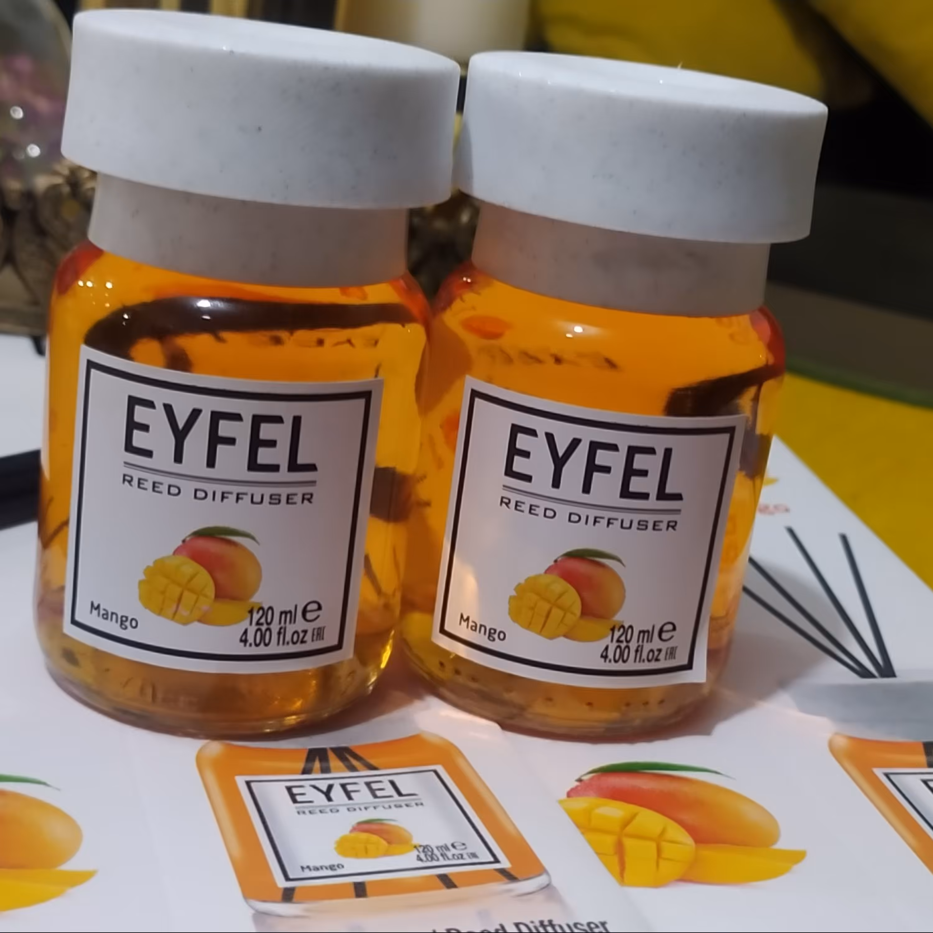 خوشبوکننده  ایفل مدل  انبه حجم 120 میلی لیتر