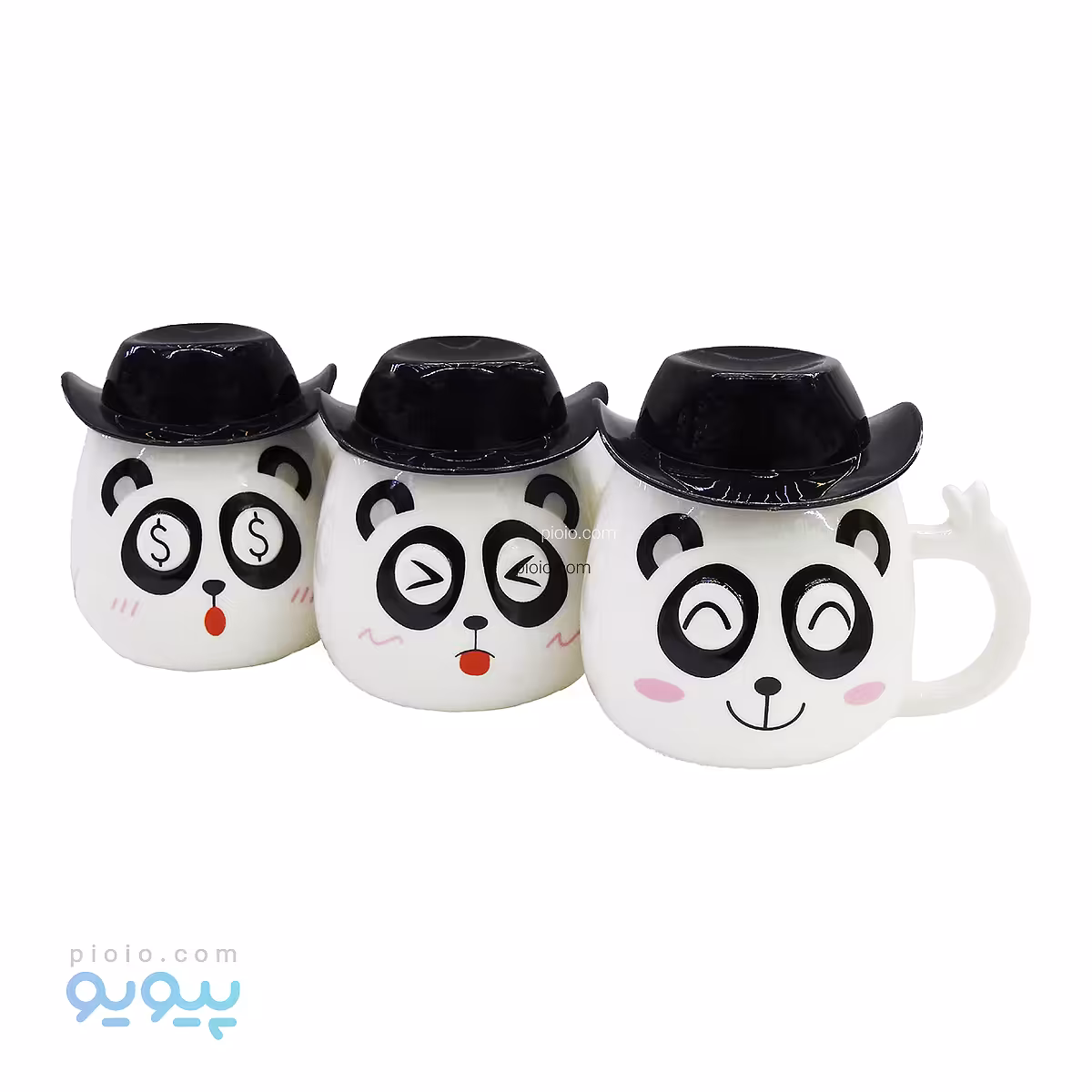 ماگ سرامیکی طرح پاندا کلاه دار