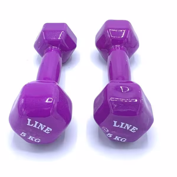 دمبل ایروبیک 5 کیلویی لاین