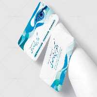 طرح کارت ویزیت متخصص چشم | گرافیک با طعم تربچه