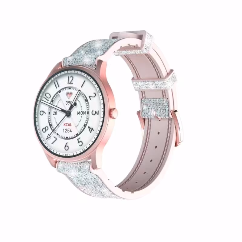 ساعت هوشمند شیائومی کیسلکت مدل Xiaomi Kieslect Lora  رنگ (صورتی)