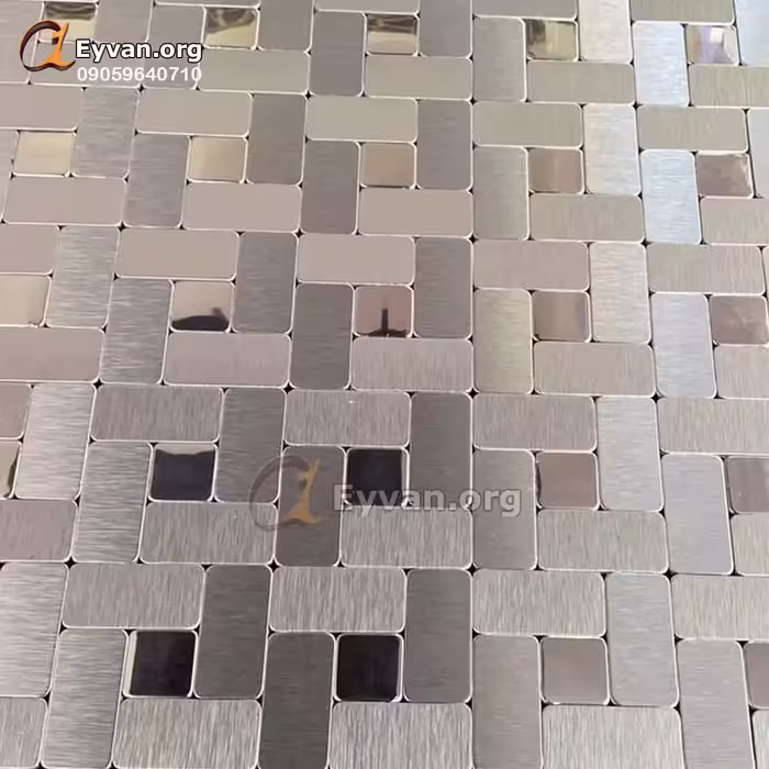 بین کابینتی آلومینیوم خش دار چسبدار کد 20455